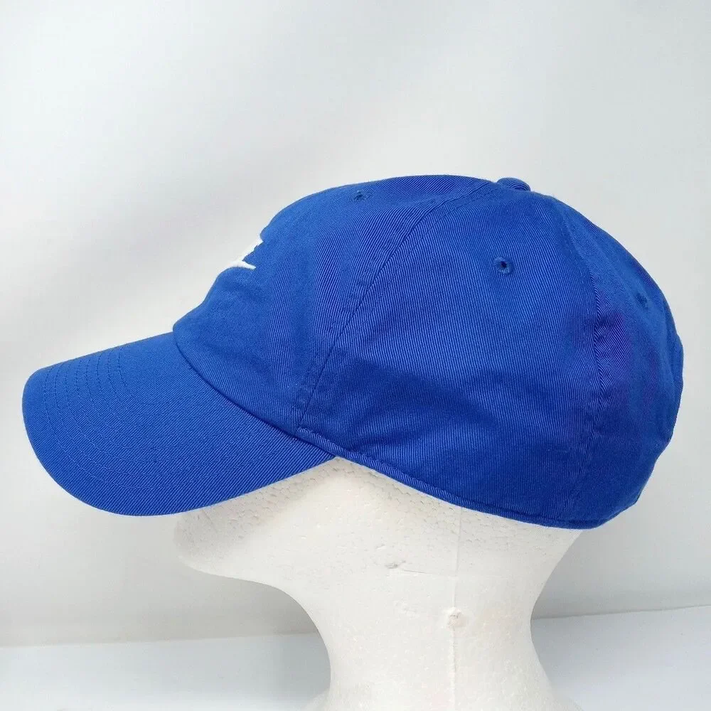 Nike Sportswear Club Cap Size Medium/Large Adjustable Dad Hat Blue Twill